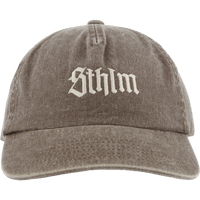 Sthlm 5 Panel Cap Brown / Cream
