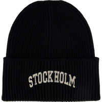 Stock Holm Fäshion Beanie Black/cream
