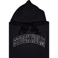 Stock Holm Hoodie Black