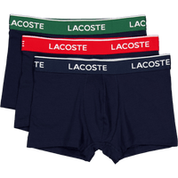 3-pack Stretch Cotton Trunks Navy Blue/green-red-navy Blue