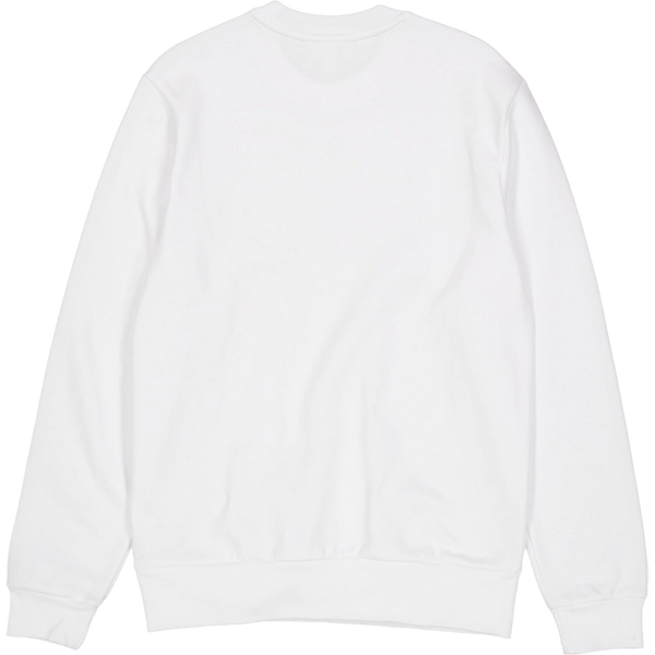 Fleece Crew Neck Sweatshirt White