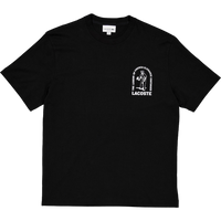 Printed Cotton T-shirt Black