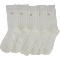 Classic Dress-Socks 5-Pack Bamboo (38-45) White