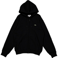 Zip-up Fleece Hoodie Black