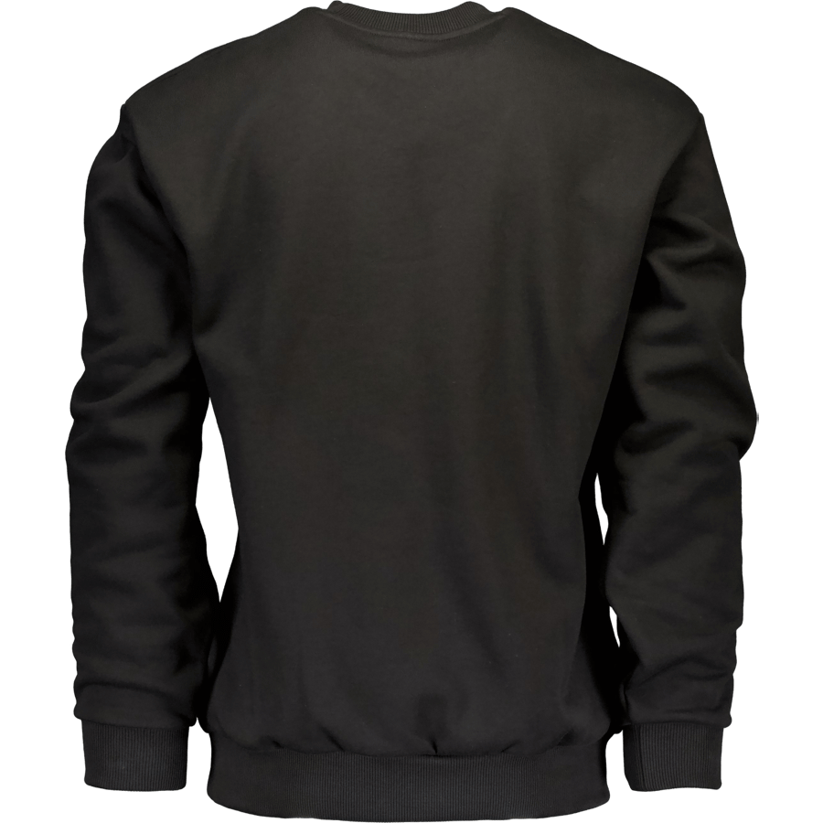 Cotton Fleece Sweatshirt Black