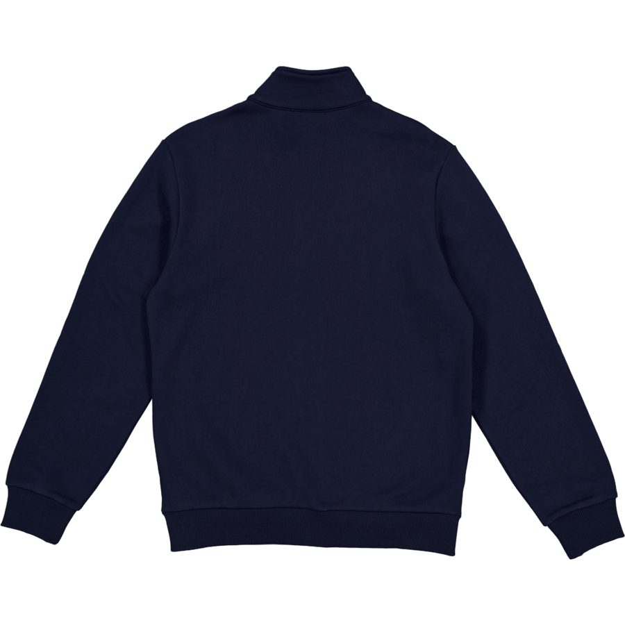 Zip-up Sweatshirt Navy Blue