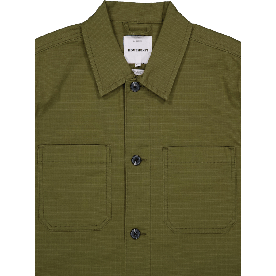 Rip Stop Overshirt Army