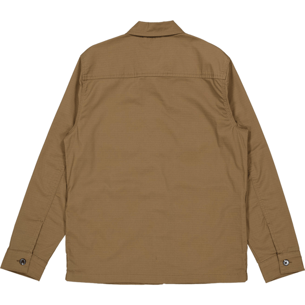 Rip Stop Overshirt Brown