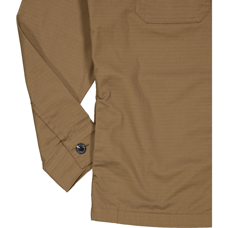 Rip Stop Overshirt Brown