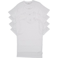 Cotton T-shirts 4-pack White