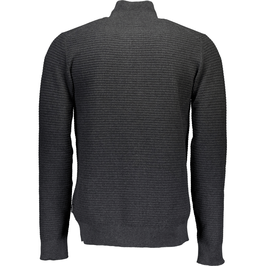 Half Zip Charcoal