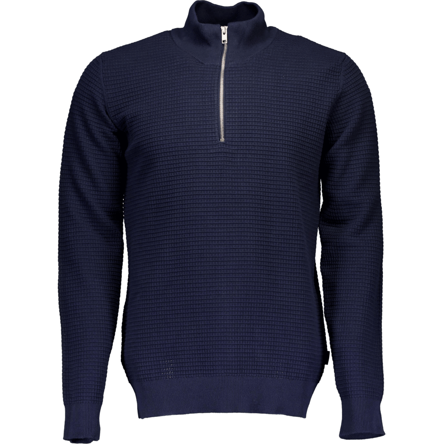 Half Zip Off Navy