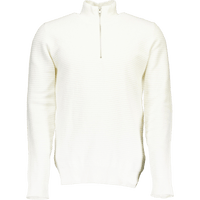 Half Zip Off White