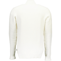 Half Zip Off White