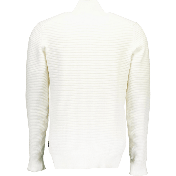 Half Zip Off White