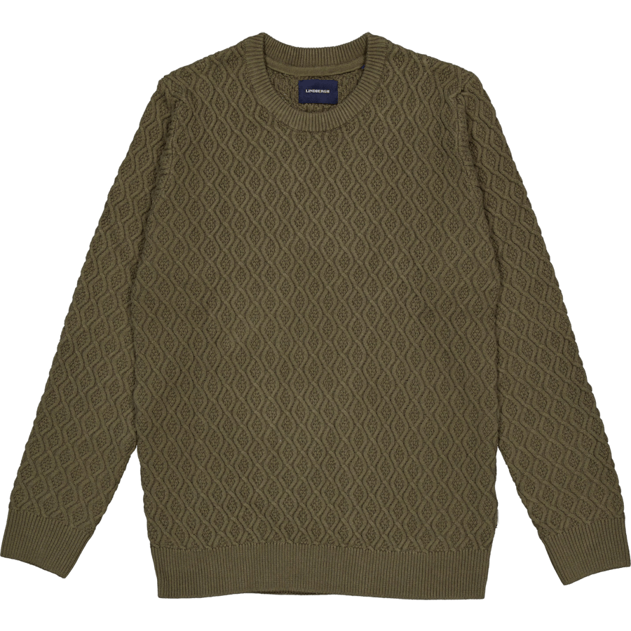 Recycle Knit Jumper Army