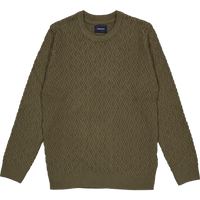 Recycle Knit Jumper Army