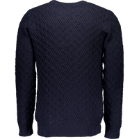 Recycle Knit Jumper Blue