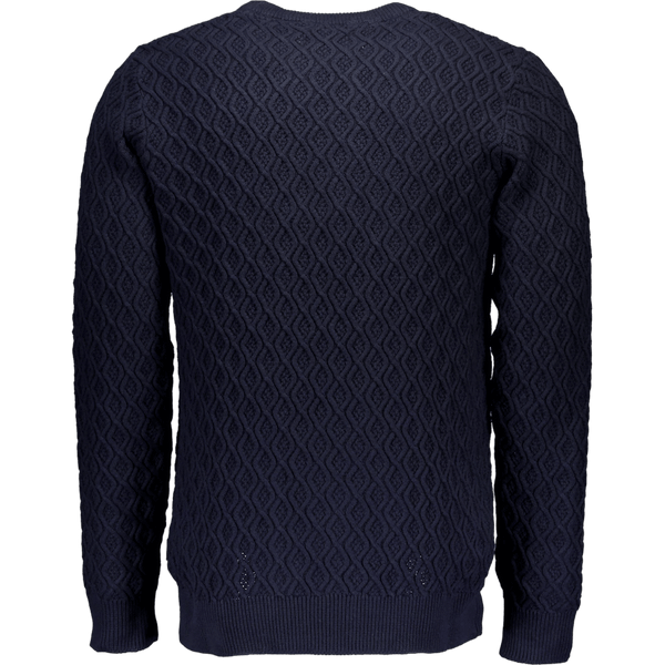 Recycle Knit Jumper Blue