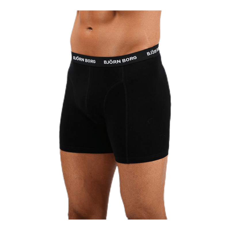 Solid Shorts 5-Pack Black
