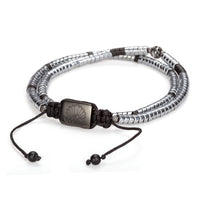 Flaweave Wrap Bracelet Silver