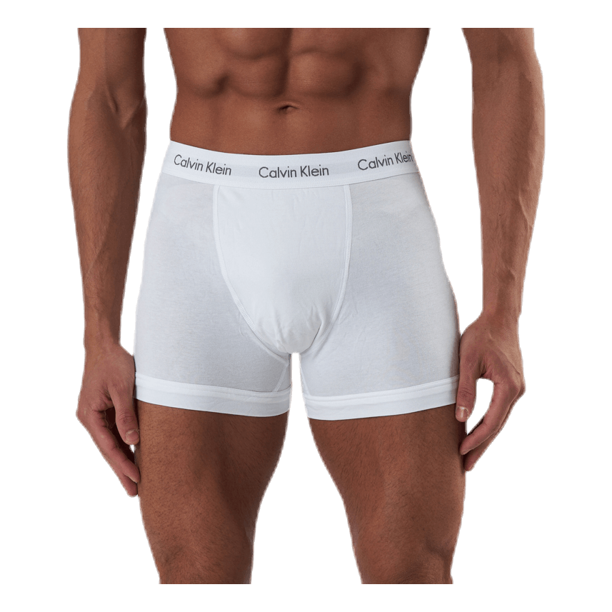 Cotton Stretch Trunk 3Pk White