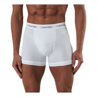 Cotton Stretch Trunk 3Pk White