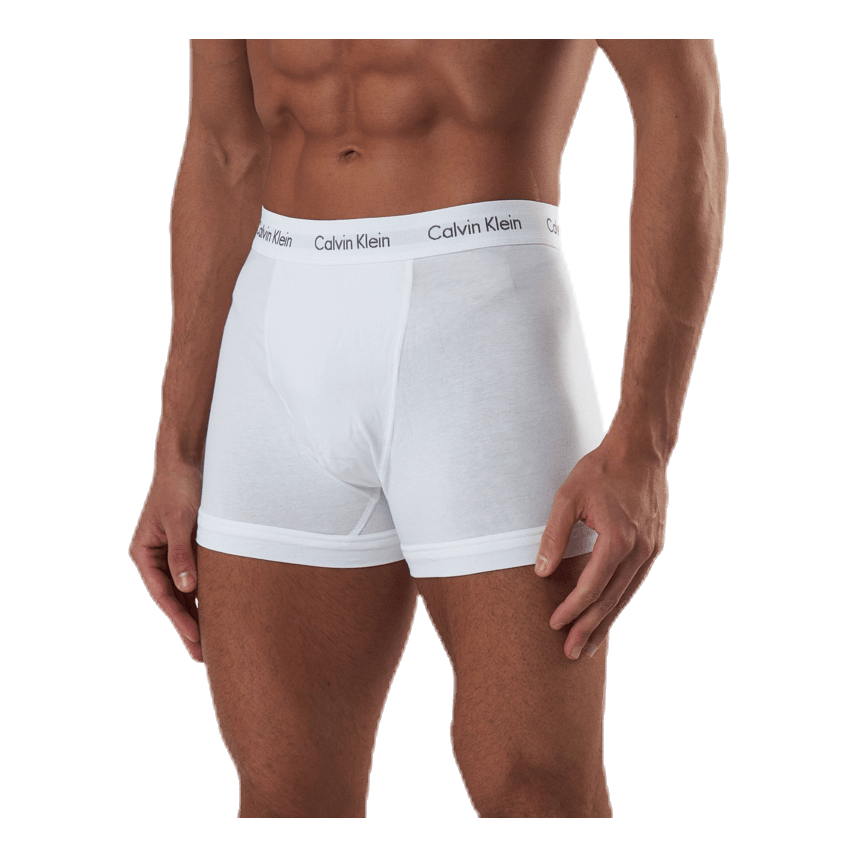 Cotton Stretch Trunk 3Pk White