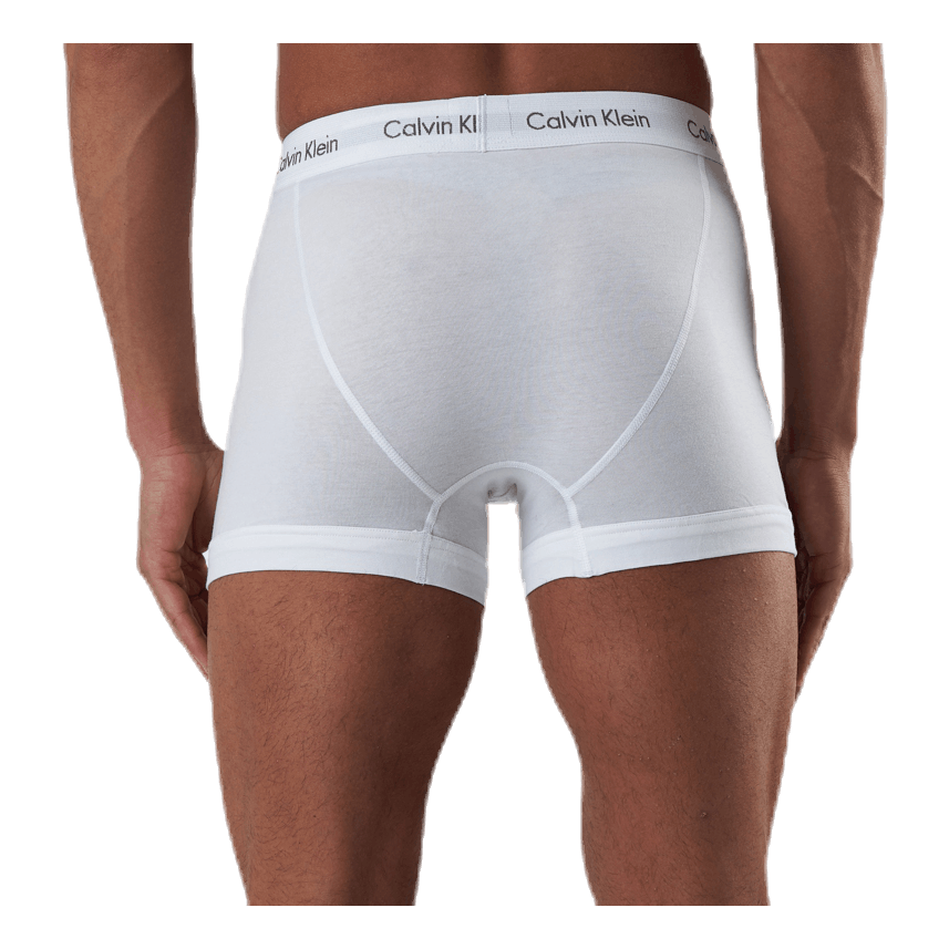 Cotton Stretch Trunk 3Pk White