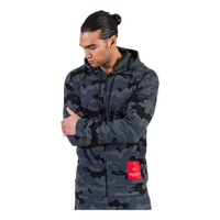 Full Zip Hooded Jacket Black