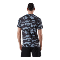 Perfect Workout SS Tee  Patterned/Black