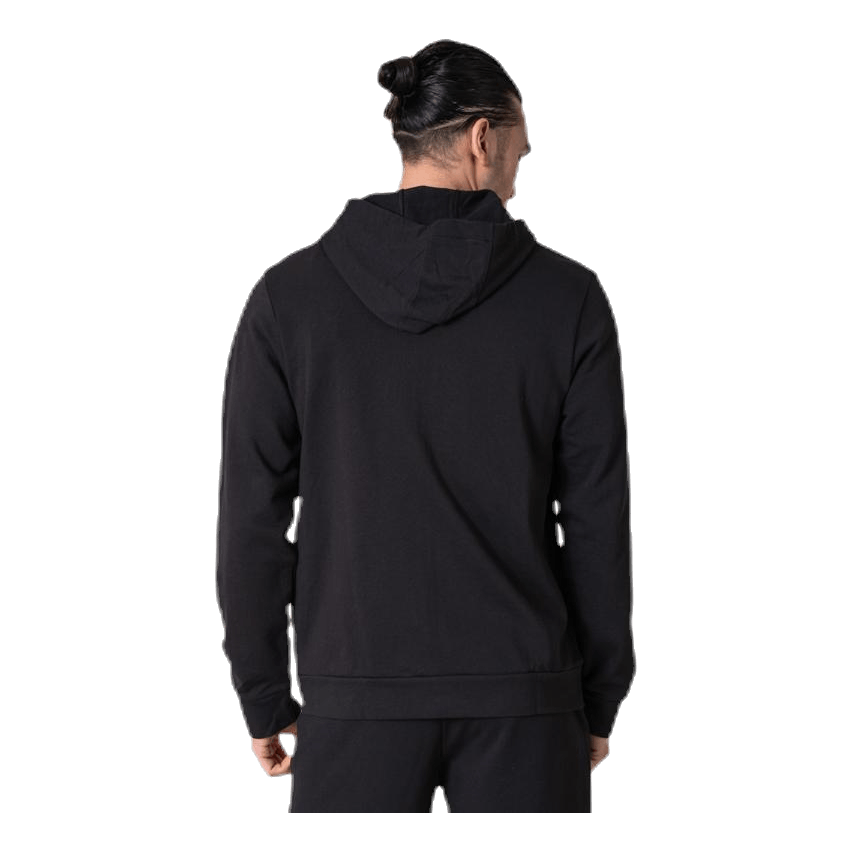 Full Zip Hooded Jacket  Black