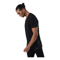 S/S V Neck 3-Pack Black