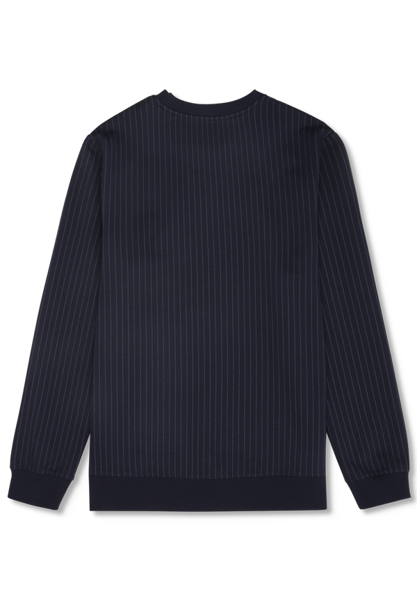 Brera Regular Pinstriped Crewn