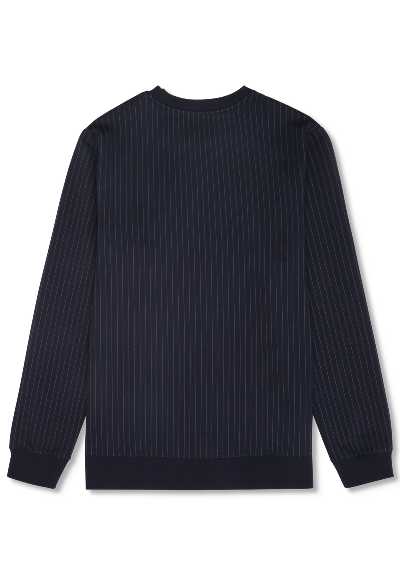 Brera Regular Pinstriped Crewn