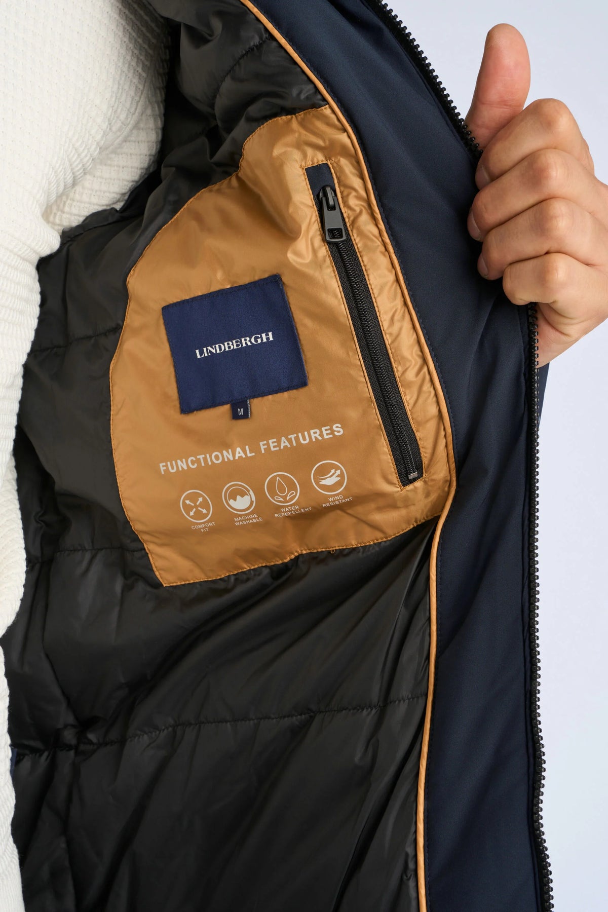 Functional Parka Jacket Navy