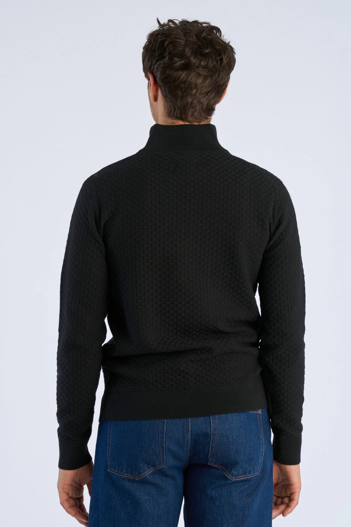 Half Zip Black