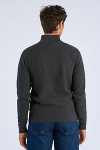 Half Zip Charcoal