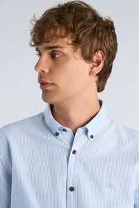 Oxford Shirt L/s Blue/stripe