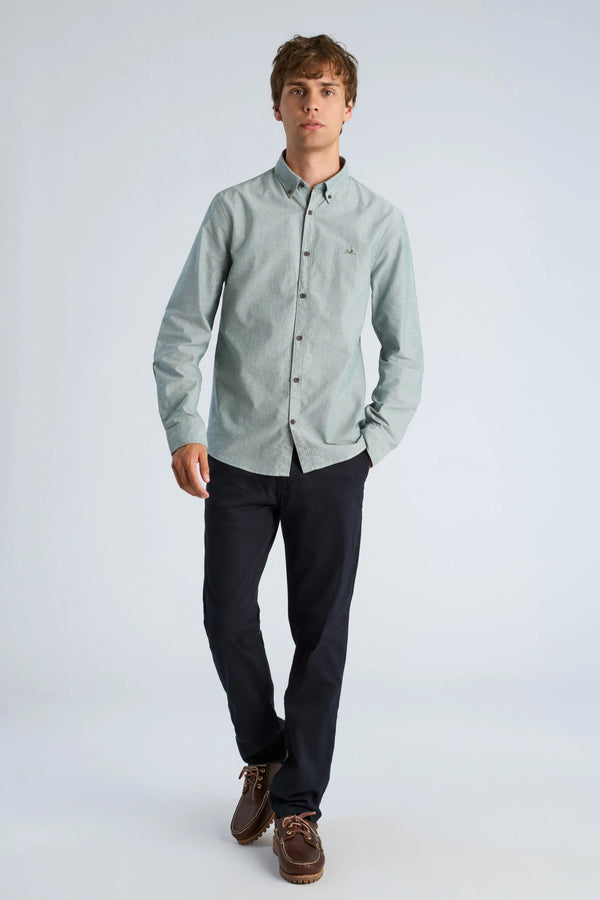 Oxford Shirt L/s Green