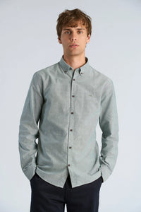 Oxford Shirt L/s Green