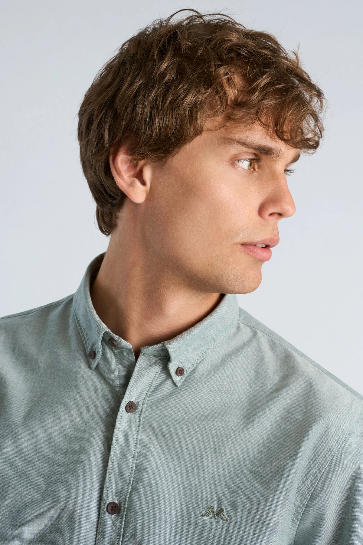 Oxford Shirt L/s Green