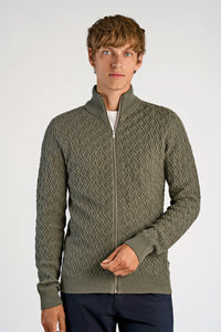 Recycle Full Zip Army