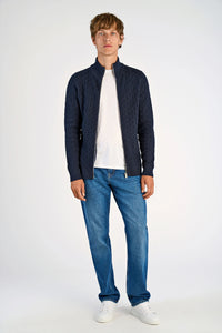 Recycle Full Zip Blue