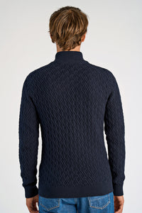 Recycle Full Zip Blue