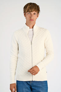 Recycle Full Zip White