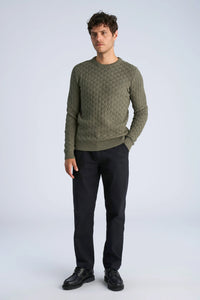 Recycle Knit Jumper Army