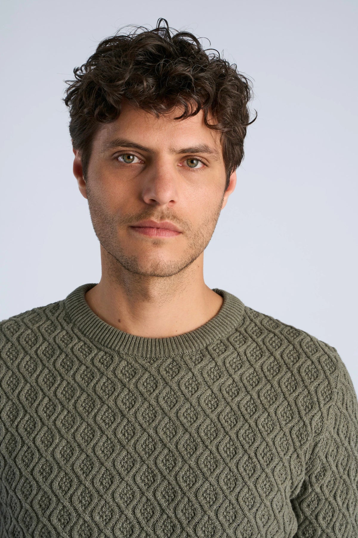 Recycle Knit Jumper Army