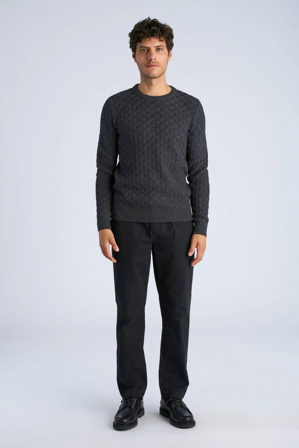 Recycle Knit Jumper Grey