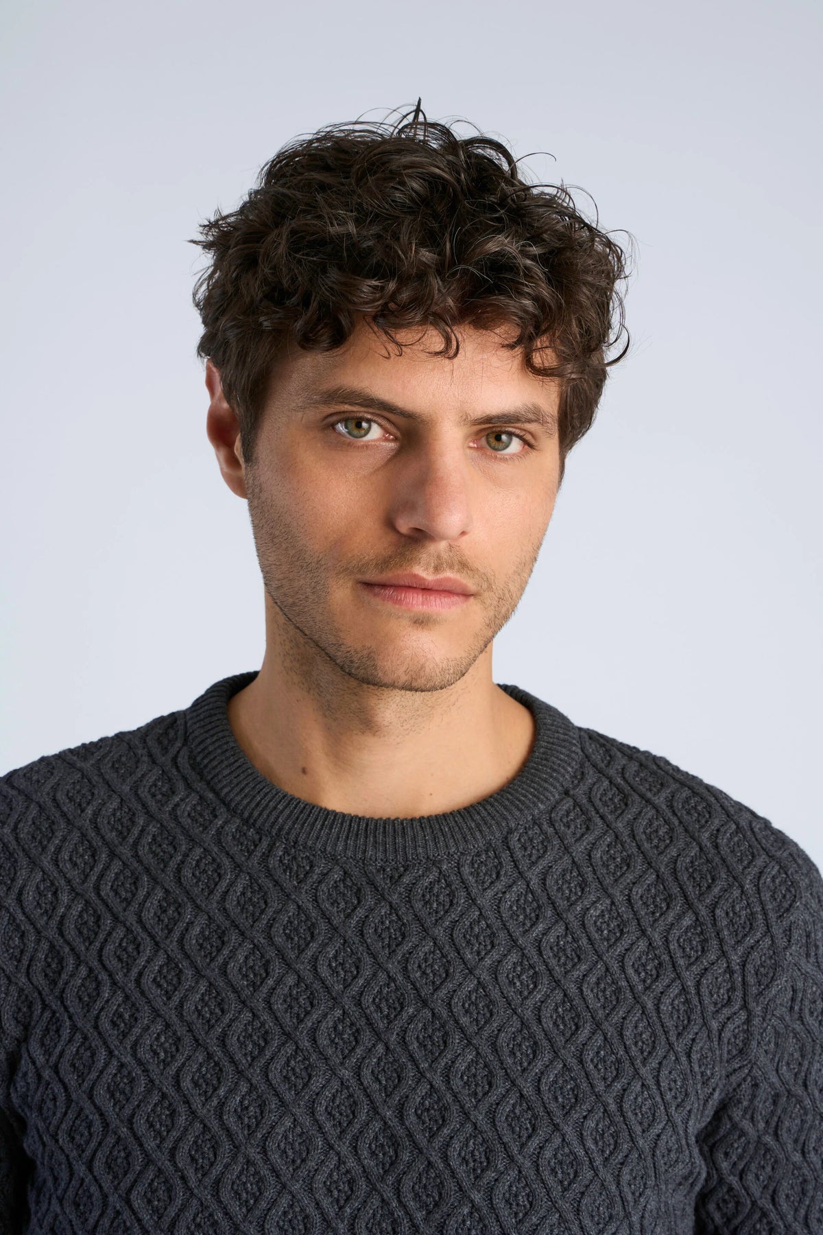 Recycle Knit Jumper Grey